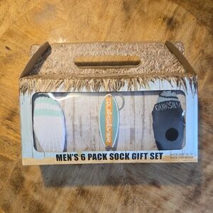 Men's Quiksilver Sock Gift Set - 6 Pair